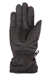 Unisex Full Finger Ski <b>Gloves</b> <b>Thermal</b> Insulated Drawstring Closure Winter Outdoor Activity - Product Image 2