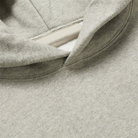 Ensemble sweat à capuche et short pour homme grande taille, streetwear, uni, respirant, écologique, 100% coton, avec logo personnalisé, hiver