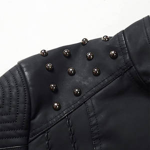 Chaqueta de Motociclista de Cuero Genuino para Mujer de Primera Calidad – Diseño Casual Personalizado OEM por Fabricante de Sialkot - Product Image 3