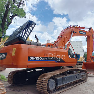 Excavadora hidráulica de cadenas usada Doosan DH420LC-7 de 42 toneladas, motor Isuzu japonés, bomba, capacidad de cazo de 2m, modelo 2018-2022, fácil de usar. - Product Image 3