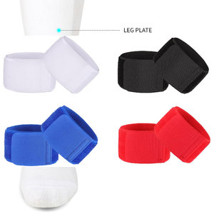 Blue Nylon Leg Protector Fixed Belt with Hook & Loop Closure for Sport Outdoor Use - Product Image 3
