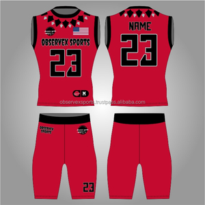 Uniformes Completos de Fútbol Americano con Bandera para Jóvenes 7V7 7on7 - Conjuntos de Equipo Personalizados de Alta Calidad con Colores Impresos OEM ODM - Product Image 1