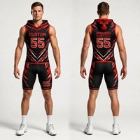 Tenue de football 7v7 personnalisée en polyester sublimé vert et noir avec short pour compétitions sportives sur terrain