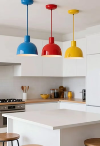 Modern <b>Black</b> <b>and</b> <b>Gold</b> Metal Pendant Light for Kitchen Island Dining Room <b>and</b> Contemporary <b>black</b> <b>gold</b> metal pendant light dome ce - Product Image 4