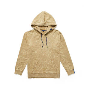 2026 New Arrival Men Acid Washed Hoodies Basics Cotton Blended Custom Logo Design Acid Washed Hoodies with screen printing logo - Product Image 1