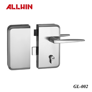 Glass Swinging Glass Door Patch Clamp <b>Latch</b> Glass Door <b>Lock</b> Cylinder - Product Image 2