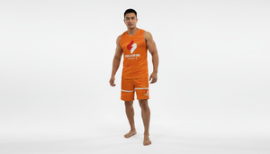 Uniforme de Baloncesto Personalizado para Equipo, Conjunto de Camiseta sin Mangas y Pantalones Cortos, Tejido Transpirable, Ropa Deportiva de Alto Rendimiento - Product Image 2
