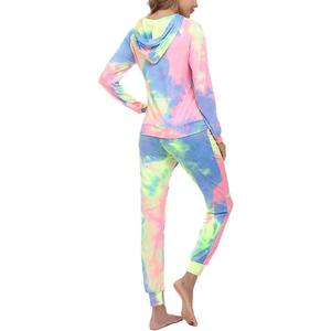 Survêtement tie-dye pour femme, durable, anti-boulochage, infroissable, en matière de qualité supérieure, très demandé, pour la vente en gros avec faible MOQ - Product Image 3