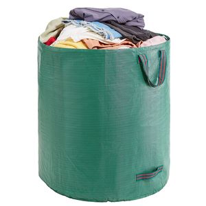 Set di 3 Contenitori Pieghevoli per Foglie da Giardino da 72 Galloni, Grandi Sacchi Riutilizzabili Multiuso per Prato e Giardino - Product Image 4