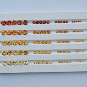 2mm 4mm 6mm 8mm 10mm Citrine ธรรมชาติเหลี่ยมเพชรพลอยตัดอัญมณีหลวมขายส่ง Citrine ผู้ผลิตโดยตรง - Product Image 2