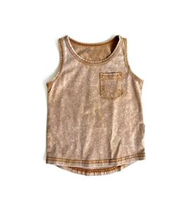 เสื้อกล้ามโอเวอร์ไซส์สีดำฟอกกรดสำหรับผู้ชาย ผ้าฝ้าย 95% สแปนเด็กซ์ 5% คอกลม พิมพ์ลายสกรีน - Product Image 5