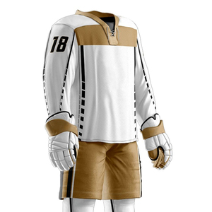 Uniforme de Hockey sobre Hielo Personalizado para Mujer, Sublimación de Alta Calidad, Logotipo Personalizado OEM, Ropa Deportiva, Uniformes de Hockey sobre Hielo para Hombre - Product Image 4