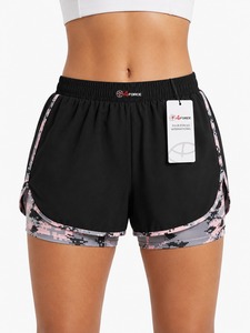 2026 New Style High Waist Quick Dry Breathable Cotton Casual Women's Shorts Comfortable Fit Adults Size High Quality - Product Image 1