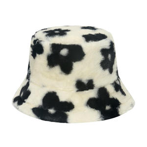 Unisex Nylon Bucket Hat Solid Hand Embroidery Washed Adjustable Winter Casual Adult Fashion Accessory - Product Image 3