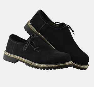 รองเท้าหนังแท้คุณภาพสูงสำหรับผู้ชาย ดีไซน์หรูหรา ปิดนิ้วเท้า แบบผูกเชือก ใส่สบายสำหรับกิจกรรมกลางแจ้ง คอลเลคชั่นฤดูใบไม้ร่วง สำหรับองค์กร - Product Image 1