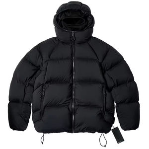 Blouson matelassé léger de haute qualité 2026 avec cagoule intégrale, résistant à l'eau et personnalisable – Vestes pour hommes - Product Image 1