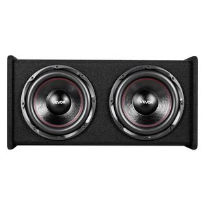 Paquete de Subwoofer Doble para Auto, 12 Pulgadas, 490W RMS, Caja Acústica con Amplificador Separado, Subwoofers Premium - Product Image 1