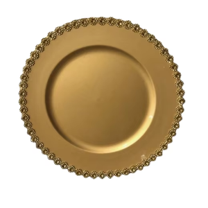 จานรองสแตนเลสตกแต่งขอบลายสวยงาม 100 ชิ้นขึ้นไป เป็นงานแฮนด์เมดสุดหรู เป็นมิตรกับสิ่งแวดล้อม ช่วยเพิ่มความสวยงามให้กับโต๊ะอาหาร ผลิตโดยช่างฝีมือชาวอินเดีย - Product Image 3