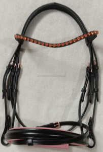 Doma de la mejor calidad para brida Hunter y riendas Material de cuero con diseño anatómico elevado - Product Image 3