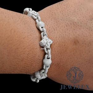 Luxury Modern Elegant Diamond Tennis <b>Bracelet</b> for Women with Brilliant Sparkle Stones at Export Price - Product Image 1