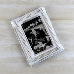 Marco de Fotos de Madera Moderno Hecho a Mano por Diseñador, Marco de Fotos de Madera Rústica Natural, Decoración para el Hogar con Acabado de Primera Calidad - Product Image 3