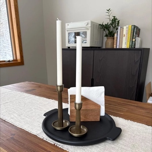Luxury design gold plated <b>brass</b> candle holder set taper <b>candlestick</b> holder decorative candle stand table decor customization - Product Image 2