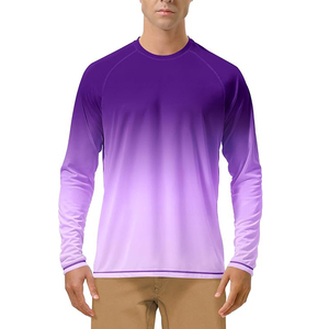 T-shirts à manches longues personnalisés en polyester respirant, sublimation personnalisée, vente en gros - Product Image 1