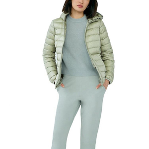Chaqueta Acolchada Reversible para Mujer Muzamin, Resistente al Viento, Ecológica, para Otoño, con Mangas Largas, Disponible al por Mayor - Product Image 4