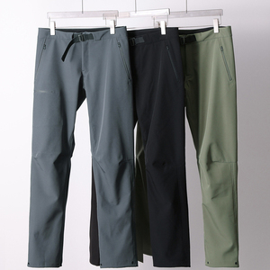 Pantalones de senderismo para hombre, de invierno, softshell, impermeables, cortavientos, con forro polar, rectos, con bolsillos - Product Image 1