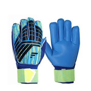 Professional Football Goalkeeper <b>Gloves</b> | High Quality | 4mm Latex Grip | Breathable Backhand | Lace-<b>Up</b> Closure | Adjustable | - Product Image 5