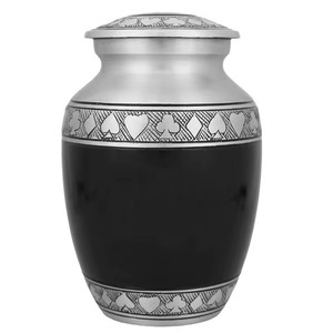 โกศโลหะตกแต่งสำหรับใส่เถ้ากระดูก ลวดลายเฉพาะตัว ราคาขายส่ง - Product Image 5