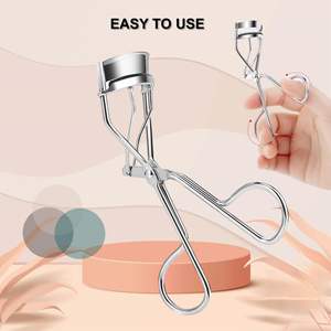 Recourbe-cils UBI et recharge en acier inoxydable pour toutes les formes de yeux, soin personnel professionnel, maquillage beauté avec instructions - Product Image 5