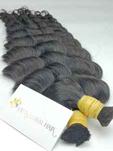 Super doble dibujado pelo virgen alta calidad a granel tendencia onda profunda precio al por mayor pelo crudo vietnamita doble dibujado paquetes - Product Image 2