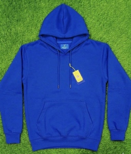 Sweat-shirt à capuche épais pour homme en tissu polyester-coton, personnalisable, uni, confortable et chaud – Vente en gros - Product Image 1