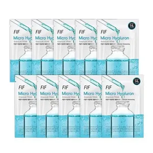 FIF Micro Hyaluron Ampoule Mascarilla Hoja 10 Hojas Mascarillas faciales de buena calidad - Product Image 1