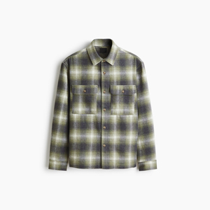 Camisa de franela clásica para hombre, estilo chaqueta, con botones, manga larga, cómoda y casual para otoño e invierno, uso diario. - Product Image 6