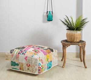 New Arrival Boho Floor Pillow | Floor <b>Cushion</b> Covers | Meditation <b>Cushion</b> for Indian Bohemian Floor Seating - Product Image 3