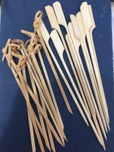 MEILLEUR PRIX |   Brochettes en bambou, bâtonnets ronds en bois pour barbecue extérieur, viande, fruits, matériel de traiteur, Vietnam - Product Image 3