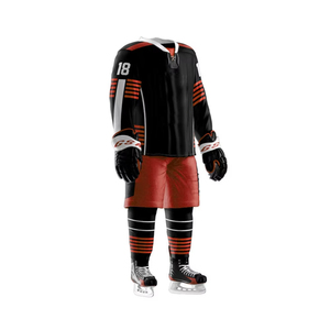 Made In Pakistan Low Moq Men Ice Hockey Uniforms Sports Wear Custom Size Ice Hockey Uniform - Product Image 6