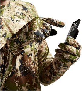 Lightweight Stretch Hunting Gloves with Touchscreen Compatibility for <b>Men</b> - Product Image 2