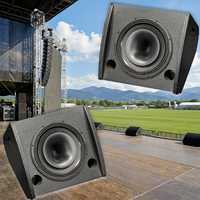 Haut-parleur de monitoring mono en bois LS3 coaxial 12 pouces/15 pouces actif/passif avec puissance de 400W/350W et connectivité XLR/Speakon