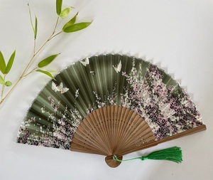 พัดพับงานแต่งงานแบบพิมพ์ลายโลโก้ส่วนตัว ทำจากผ้า ไม้ไผ่ กระดาษ หรือวัสดุอื่นๆ  สามารถพิมพ์ลายแบบซับลิเมชั่นได้ - Product Image 6