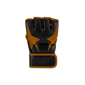 ถุงมือ MMA แบบครึ่งนิ้ว PU พร้อมที่รัดข้อมือ น้ำหนักเบา สำหรับศิลปะการต่อสู้ ใช้กับกระสอบทรายและการฝึกซ้อม เหมาะสำหรับทุกเพศ - Product Image 1