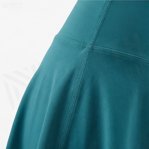 Minifalda de Cintura Alta para Mujer, Estilo Deportivo, Plisada, Transpirable, de Color Sólido, en Tela de Spandex y Poliéster - Product Image 5