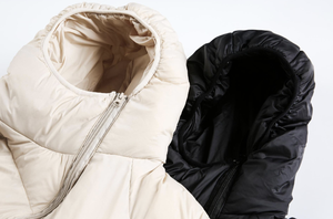 Nueva Chaqueta con Capucha de Viaje con Logotipo Personalizado, Mangas Largas, Transpirable, con Cierre, para Mujer, OEM, Color Sólido, Chaquetas Acolchadas Personalizadas al por Mayor - Product Image 5