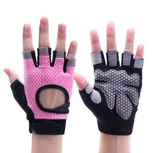 Guantes de Gimnasio de Nylon de Medio Dedo, Duraderos y Ligeros, de Alta Calidad, Ecológicos, para Entrenamiento, Venta al Por Mayor OEM/ODM - Product Image 4