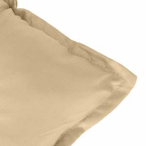Coussin de banc de jardin 100% polyester mélangé beige, coussins et oreillers d'extérieur - Product Image 5
