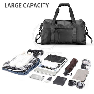 Outdoor Use New Arrivals Nylon Zipper Duffle <b>Bags</b> Customized Packing Lightweight Eco-Friendly Adjustable Strap for Sale - Product Image 2