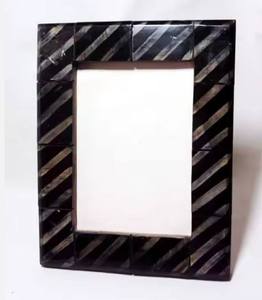 Luxury Eco-Friendly Handcrafted Animal Religious Bone Inlay <b>Square</b> Wooden <b>Photo</b> <b>Frame</b> Custom Size Rustic & Resin Decorative - Product Image 3