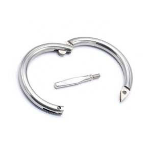 เครื่องมือสัตวแพทย์คุณภาพสูง ทนทาน ผลิตอย่างดี แหวนจมูกวัว ขนาดเส้นผ่านศูนย์กลาง 3 นิ้ว แบบเกลียว สแตนเลส สำหรับยึดวัว - Product Image 5